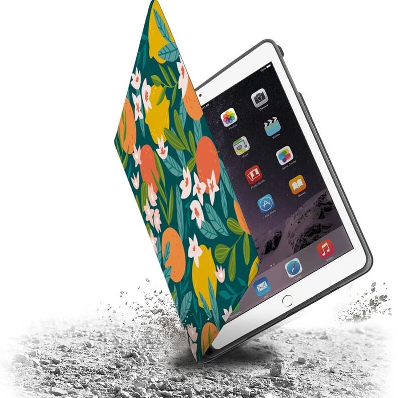 Etui dla iPad 8th gen (Kwiaty i owoce) 10.2''