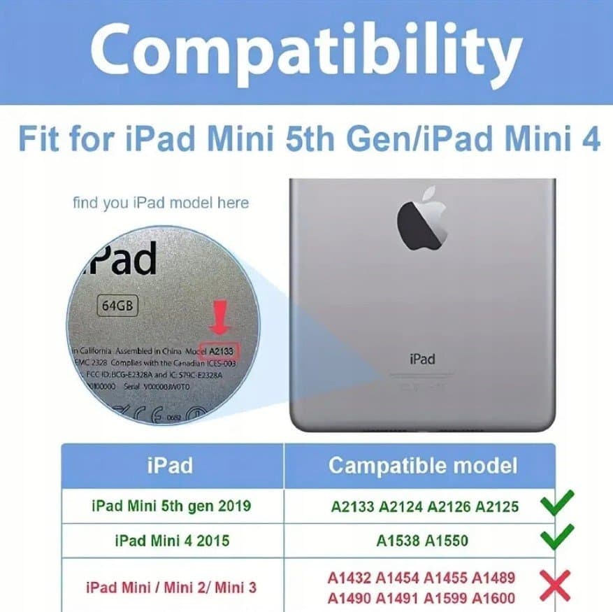 Szkło Hartowane Dla 7.9 Apple iPad Mini 5 / iPad Mini 4 [2 sztuki]