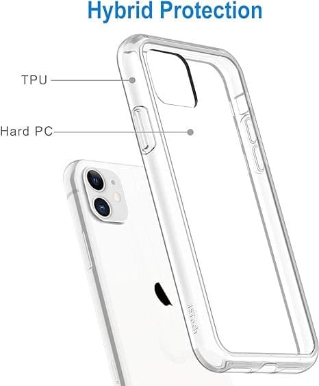 Etui Iphone 11 Silikonowe Przezroczyste