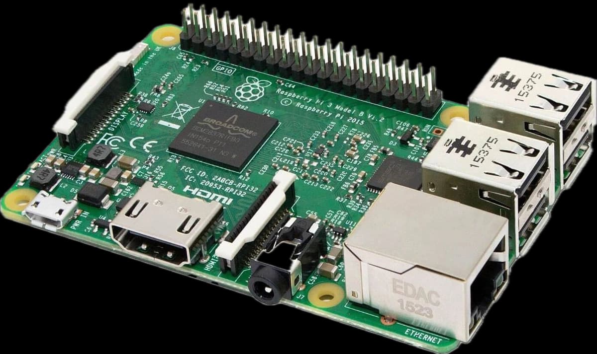 Raspberry Pi 3 Model B WiFi Bluetooth 1GB RAM 1,2GHz