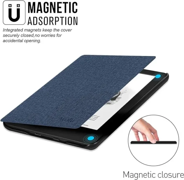 Etui do Kindle 10th gen (Ciemnoniebieskie)