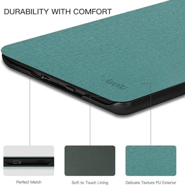 Etui na Kindle 10th gen (Miętowa Zieloność)