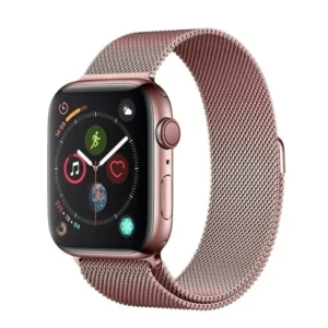 Pasek Apple Watch Metalowy – 42 – 49mm (22mm), Różowy
